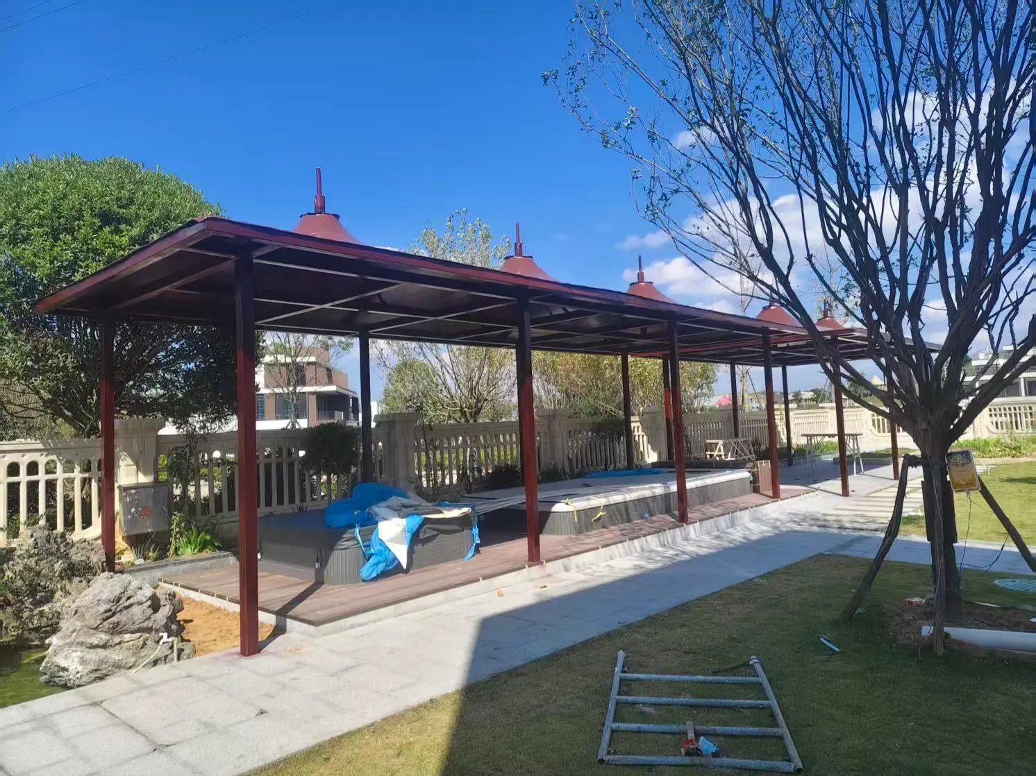 贵州黔西南园区小区膜结构停车棚怎么选？本地源头工厂拆解三大坑，避开返修翻倍成本