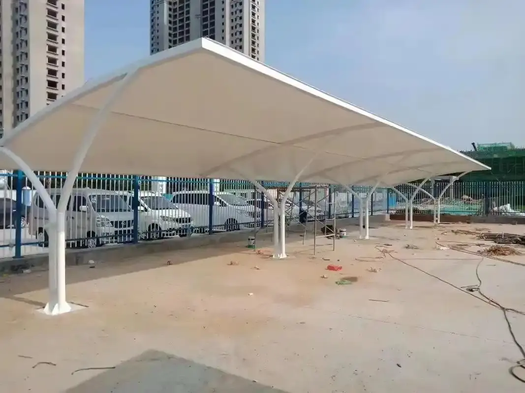 贵州黔西南园区停车棚为何生锈漏水？选购膜结构先避开这三个坑